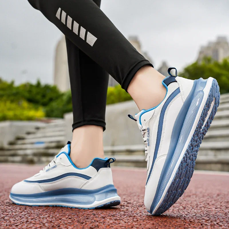 Men Sports Breathable Lightweight Women's Comfortable Athletic Nonskid Sneakers Running Shoes Speciality Carbon Board Marathon - Image 2