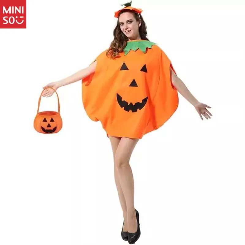 

Adult Pumpkin Costume Halloween Unisex Pumpkin Cosplay Party Costume Hat Halloween