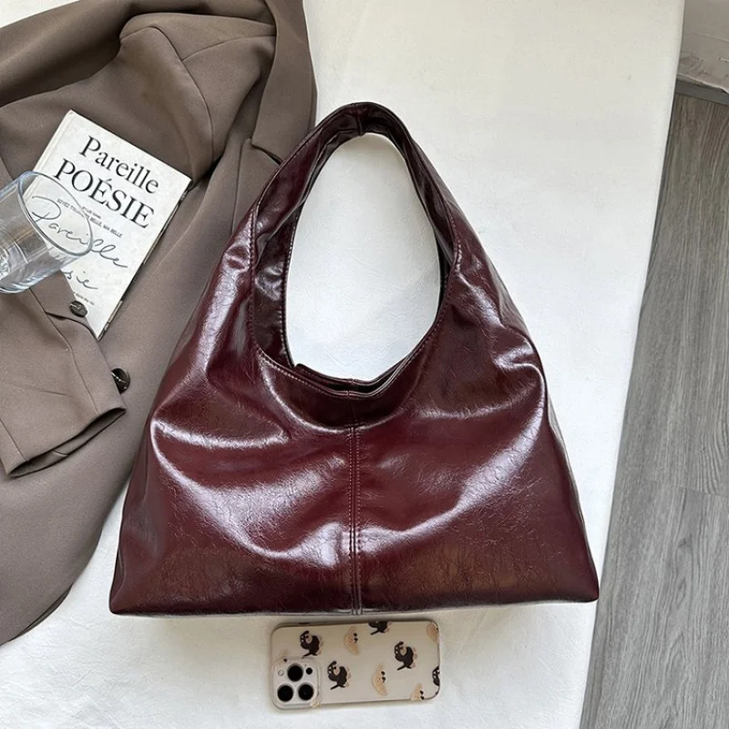 

Luxury Brand Fashionable Leather Women's Shoulder Bag Elegant Famous Paris Modern Designer Vintage Daily Commuter Bag​