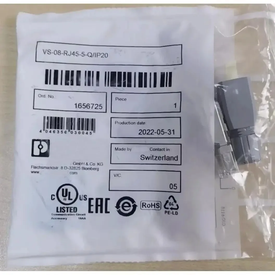 SX 1656725 Crystal Head Model VS-08-RJ45-5-Q/IP20