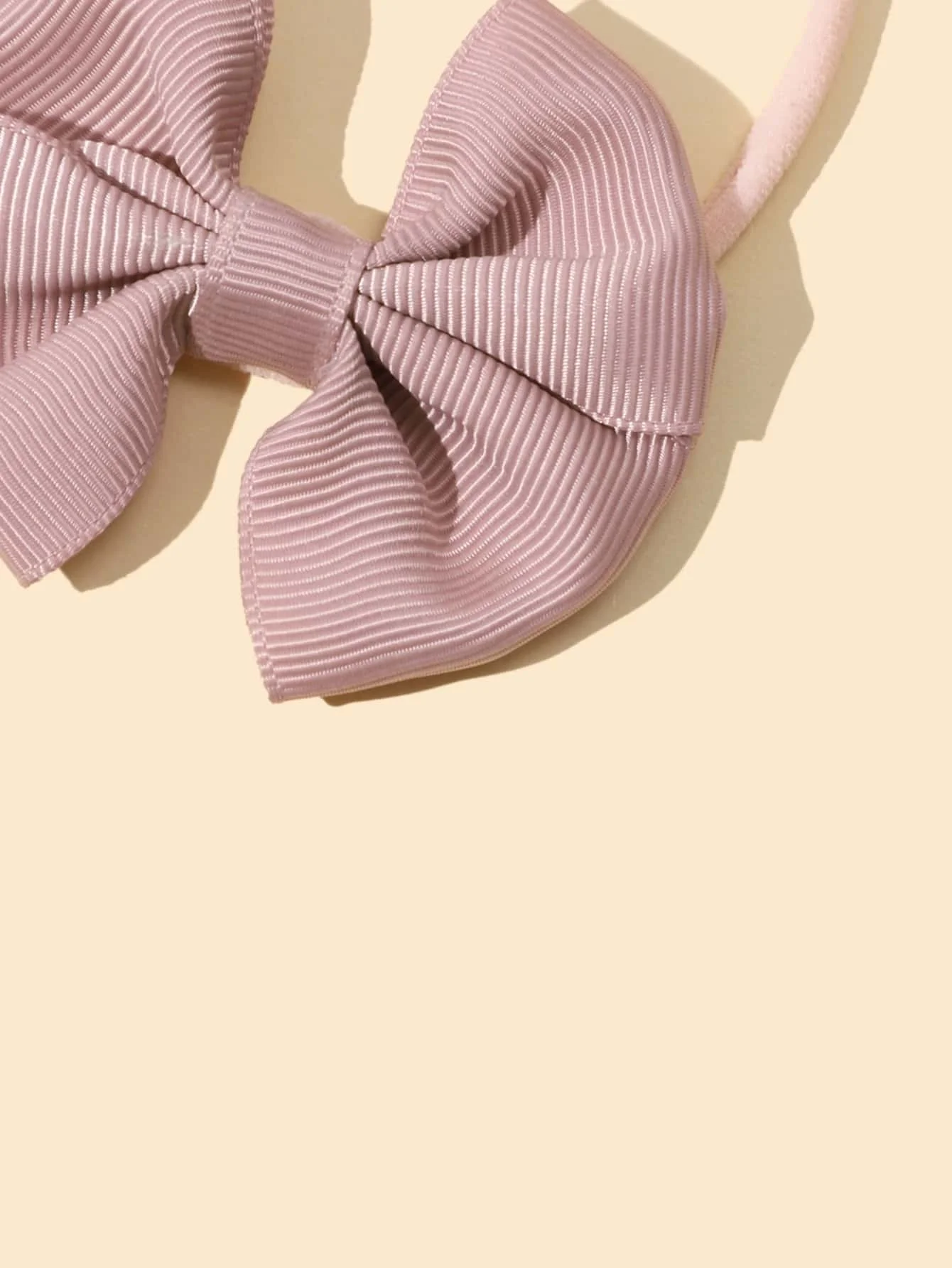 

7pcs/Set Adorable Floral Bow Headband Set For Baby Girls (Excludes Paper Card)