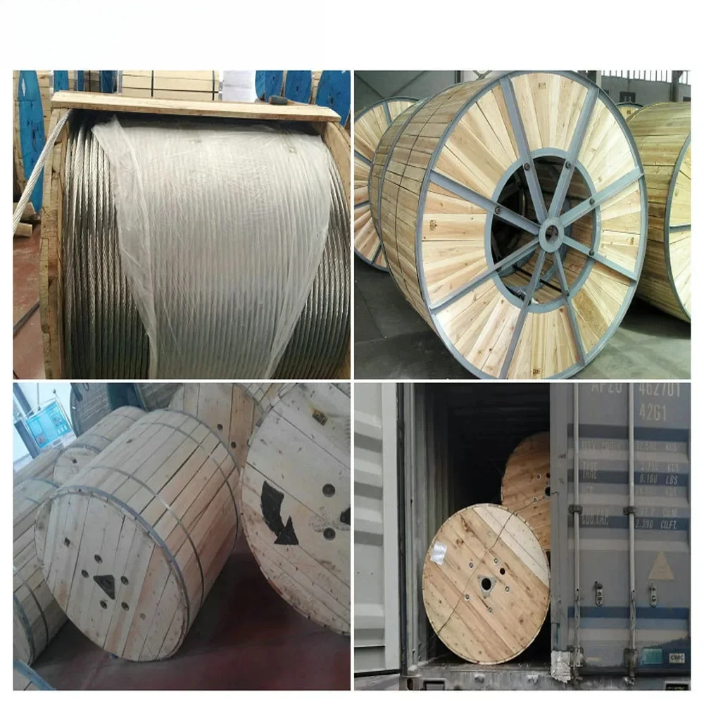 High Tensile Galvanized Steel Wire GSW Strand Stay Wire 7/8 7/10 7/12 SWG Guy Wire Cable for  Construction