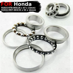 Motorcycle Steering Stem Bearing Head Pipe Kit For Honda NSS300 Forza 300 SH300 VT1300CX Fury GL1800 Goldwing RVT1000R RVT RC51