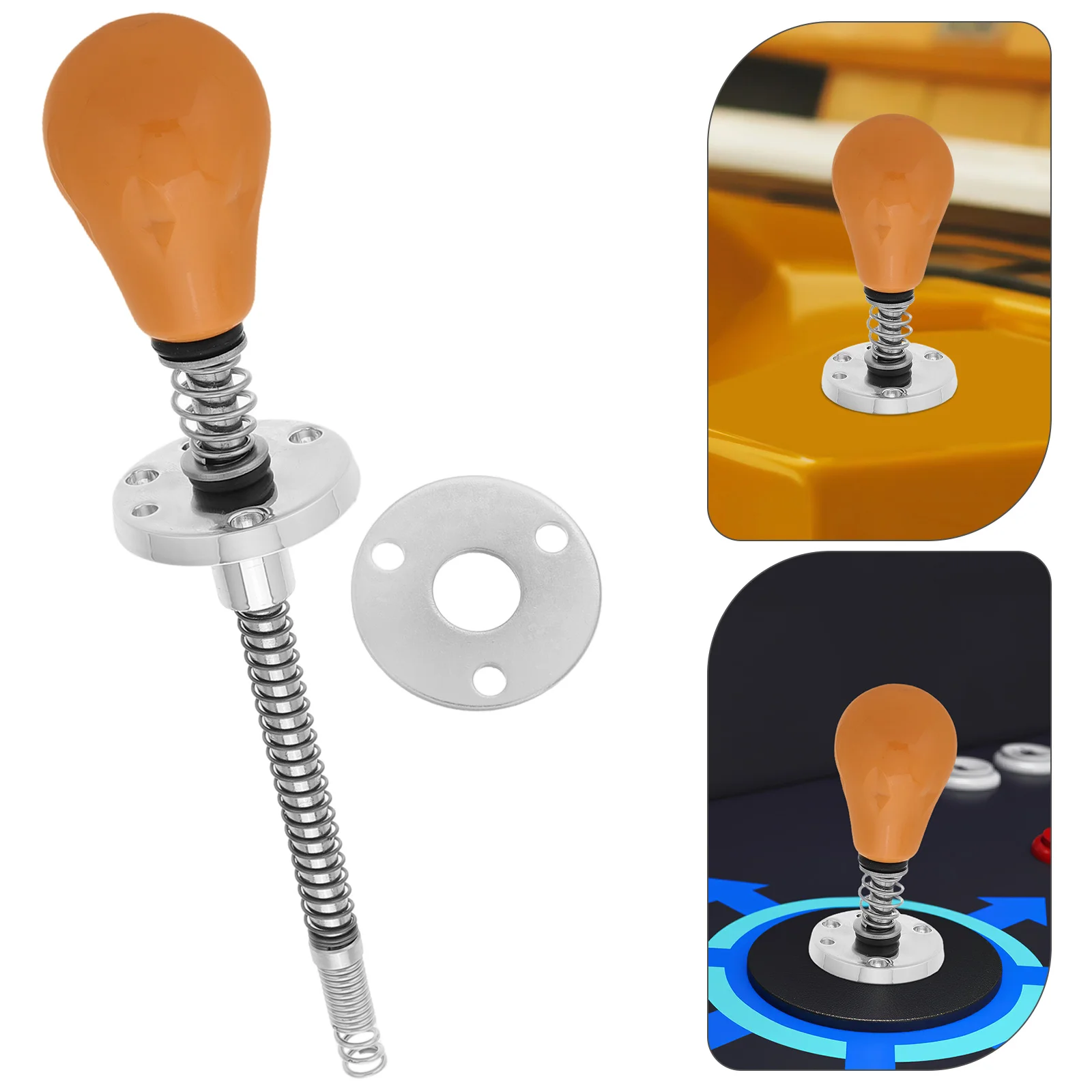 Metal Pinball Machine Rod Mini Pinball Machine Shooter Game Machine Accessory For Toy Pinball Machine Arcade Pinball Machine Par