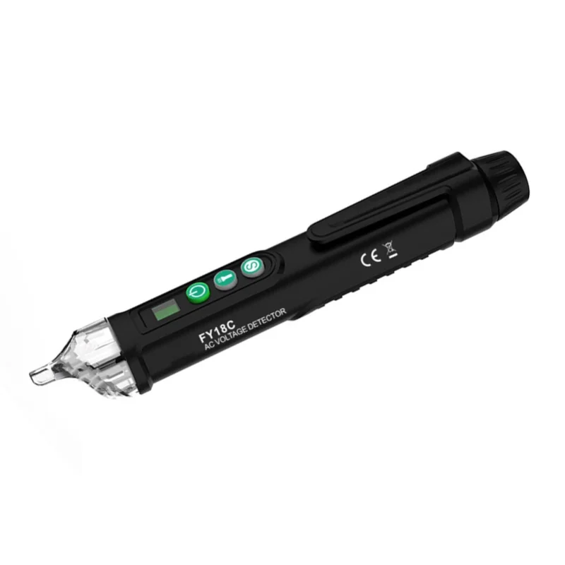 AC Voltage Detector Sound And Light Alarm Induction Circuit Tester For Neutral Live Wire Breakpoint Detection