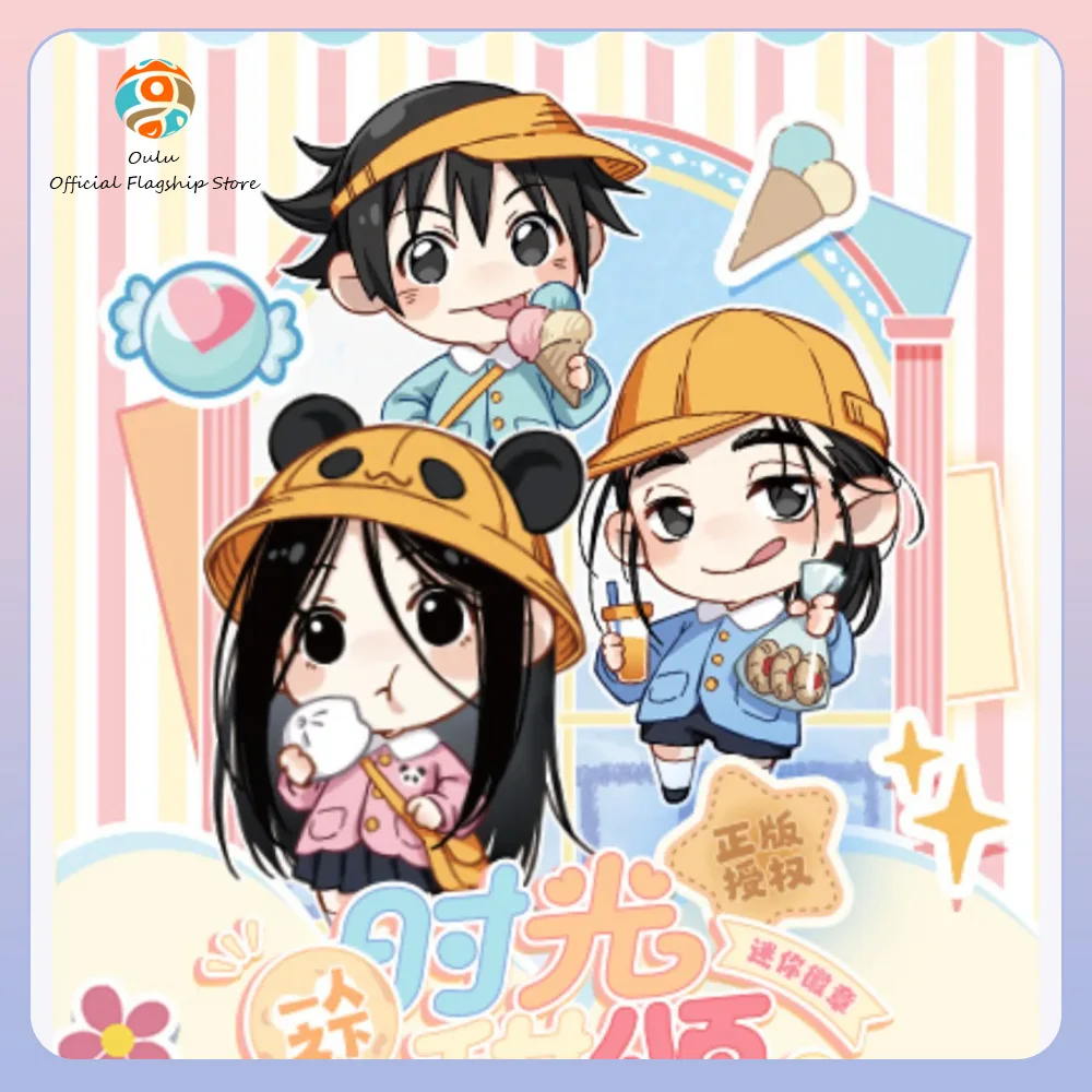 

New Genuine The Outcast Blind Box Time'S Sweet Ode Series Badge Mystery Box Chibi-Style Official Acg Merchandise Gifts Toys