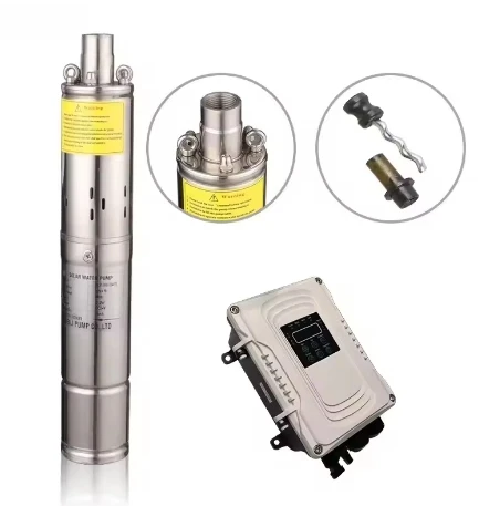 

100m Deep Well 1000m Horizontal Distance Farm Solar Water Pumps Pond Power Panel Kit Solar Pump Sample