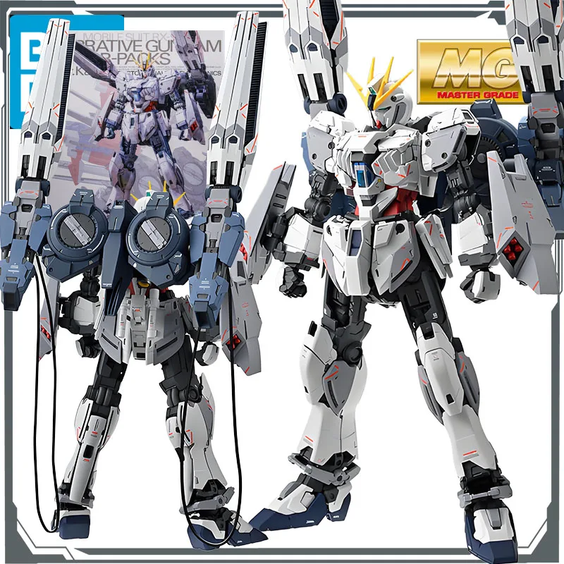 

Bandai Original MODEL KIT GUNDAM MG UC0097 OPERATION PHEONIX HUNT 1/100 Anime Figure Assembly Model Toys Model Gifts for Boys