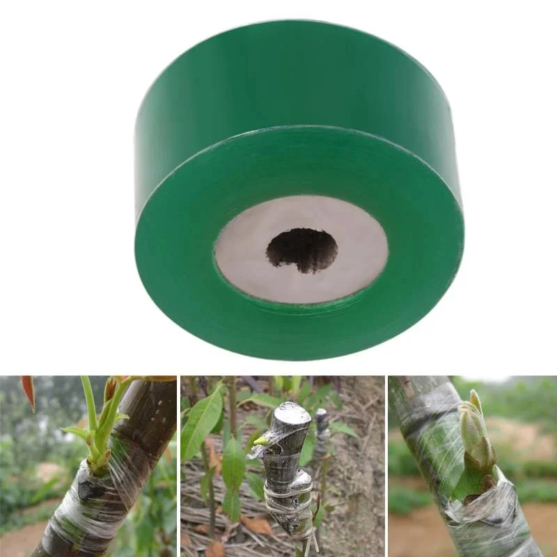 PE Self-adhesive Grafting Tape Film Stretchable Garden Tree Roll Tape Plants Seedlings Vine Tomato Grafting Accessorie