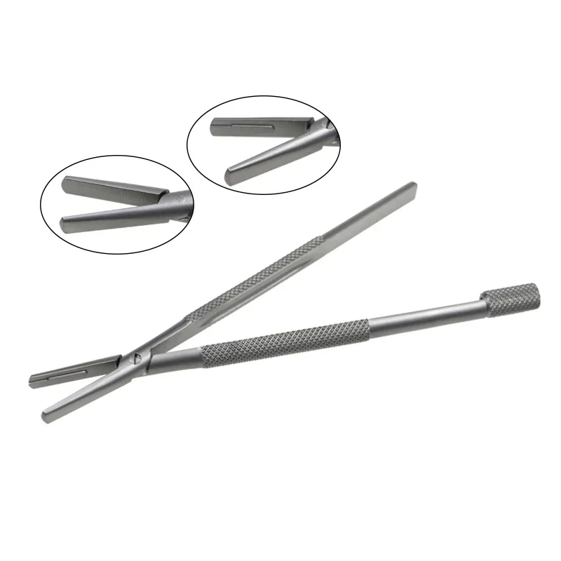 GREATLH Ophthalmic Scalpel Handle Blade Holder Holding Tools Ophthalmic Surgery Tool Stainless Steel