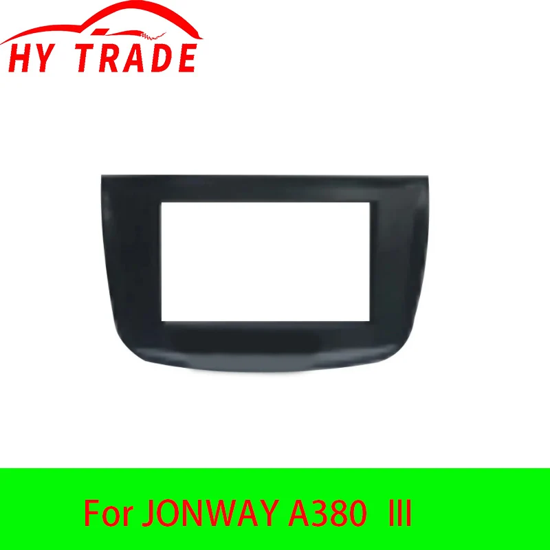 

HY 2DIN Car Stereo DVD Radio Fascia for JONWAY A380 3 Audio Player Panel Adapter Frame Dash Mount Installation Kit