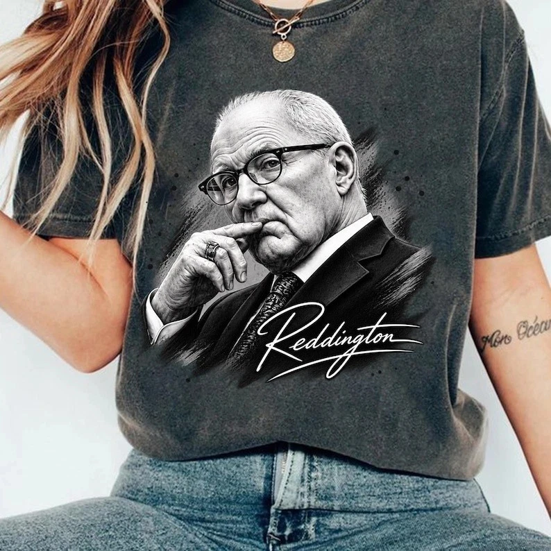 Kevin Reddington T-Shirt Courtroom Lawyer Portrait Tee Tshirt Graphic Short Sleeve T-shirts for Unisex All-Season