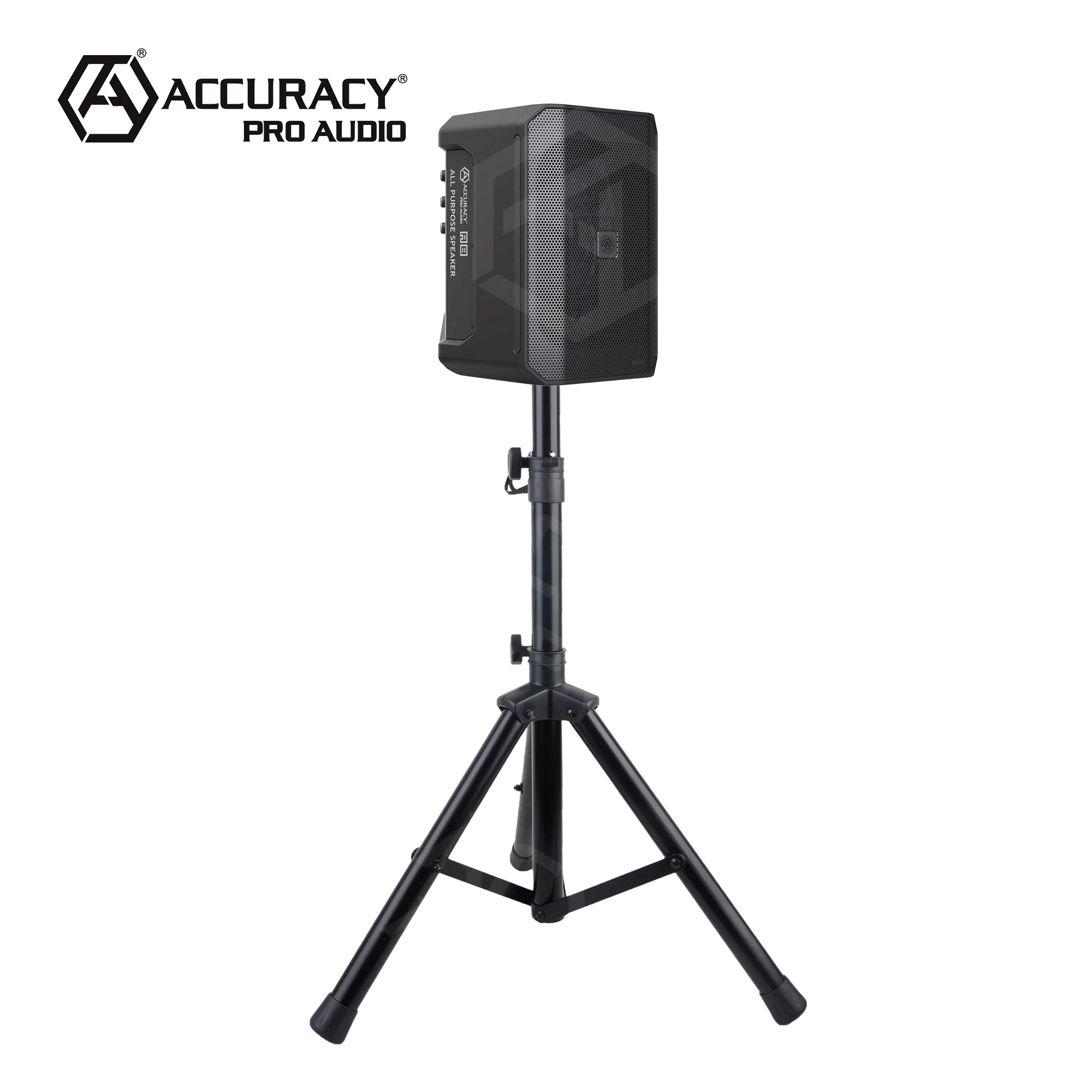 Accuracy Pro Audio A8 Powered Speakers Professional Active Audio PA Bluetooth Battery Powered Speaker with DSP