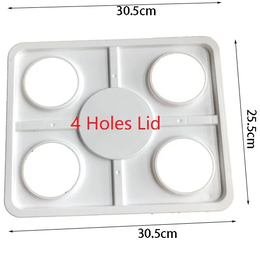 Dutch Bato Bucket Lids for Planting Pot NFT Hydroponics Box System Smart Growing Equipment Cover