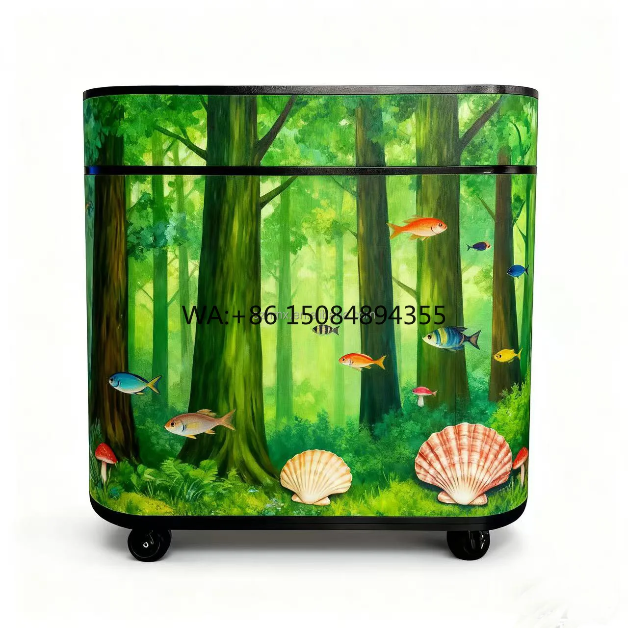 Customized P2.5 LED Video Display Booth Front Table with 800 Brightness and 2-Year Warranty for Indoor Advertising & DJ Use