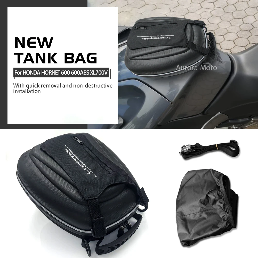 For Honda NT700 DEAUVILLE XL700V TRANSALP HORNET 600 ABS Tank Bag Motorcycle Navigation Bags Waterproof Bag Tanklock Accessories