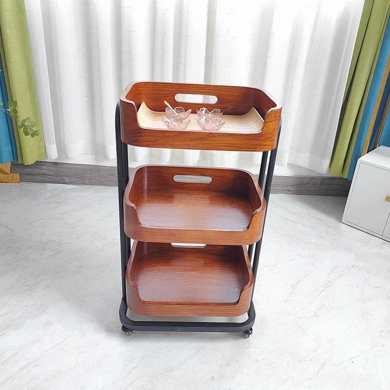 Carrello per aiutante cosmetico su ruote Carrello per bevande trasparente portatile per medicazione in oro Utility Shopping dentale Carrello Attrezzi