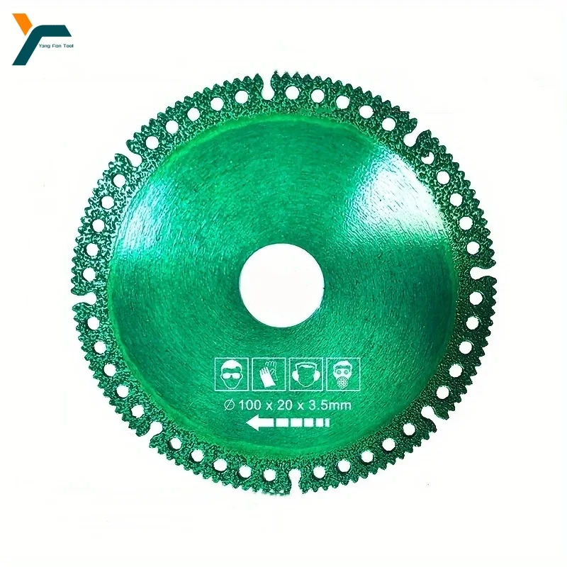 

Multifunctional Composite Saw Blade Angle Grinder Brazing Cut Blade Dry Slicing Ceramic Tile Rock Plate Marble Iron Sheet Tool
