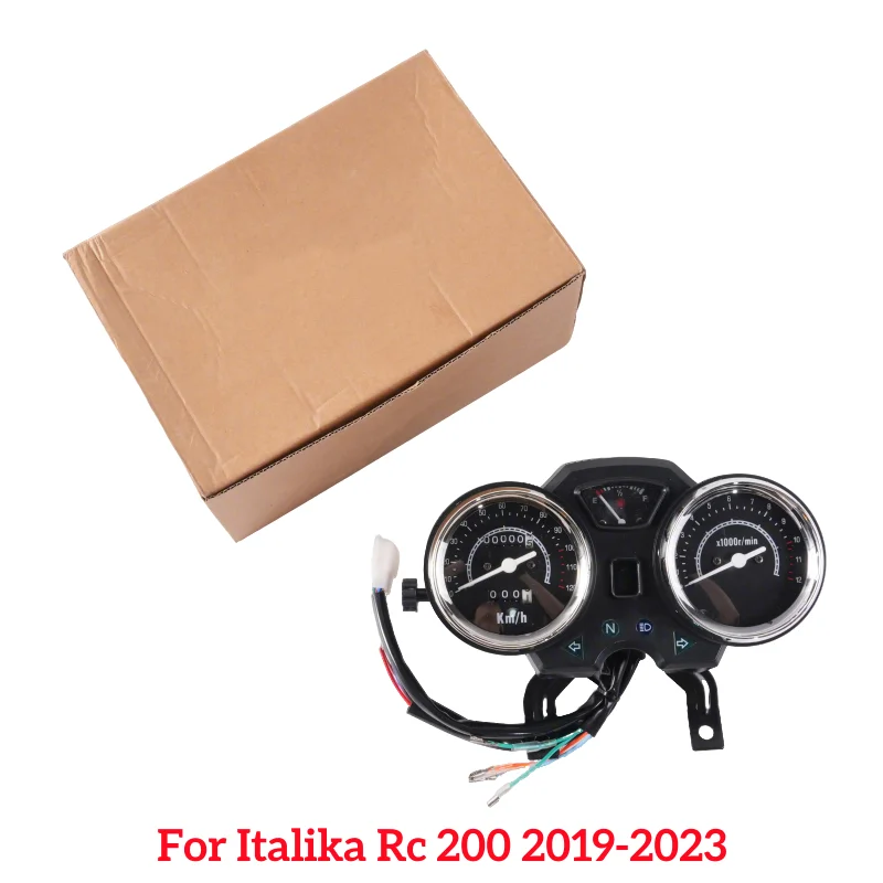 Reemplazo de velocímetro para tablero de motocicleta, accesorios de reparación de motocicleta Italika Rc 200 2019-2023, 1 ud.