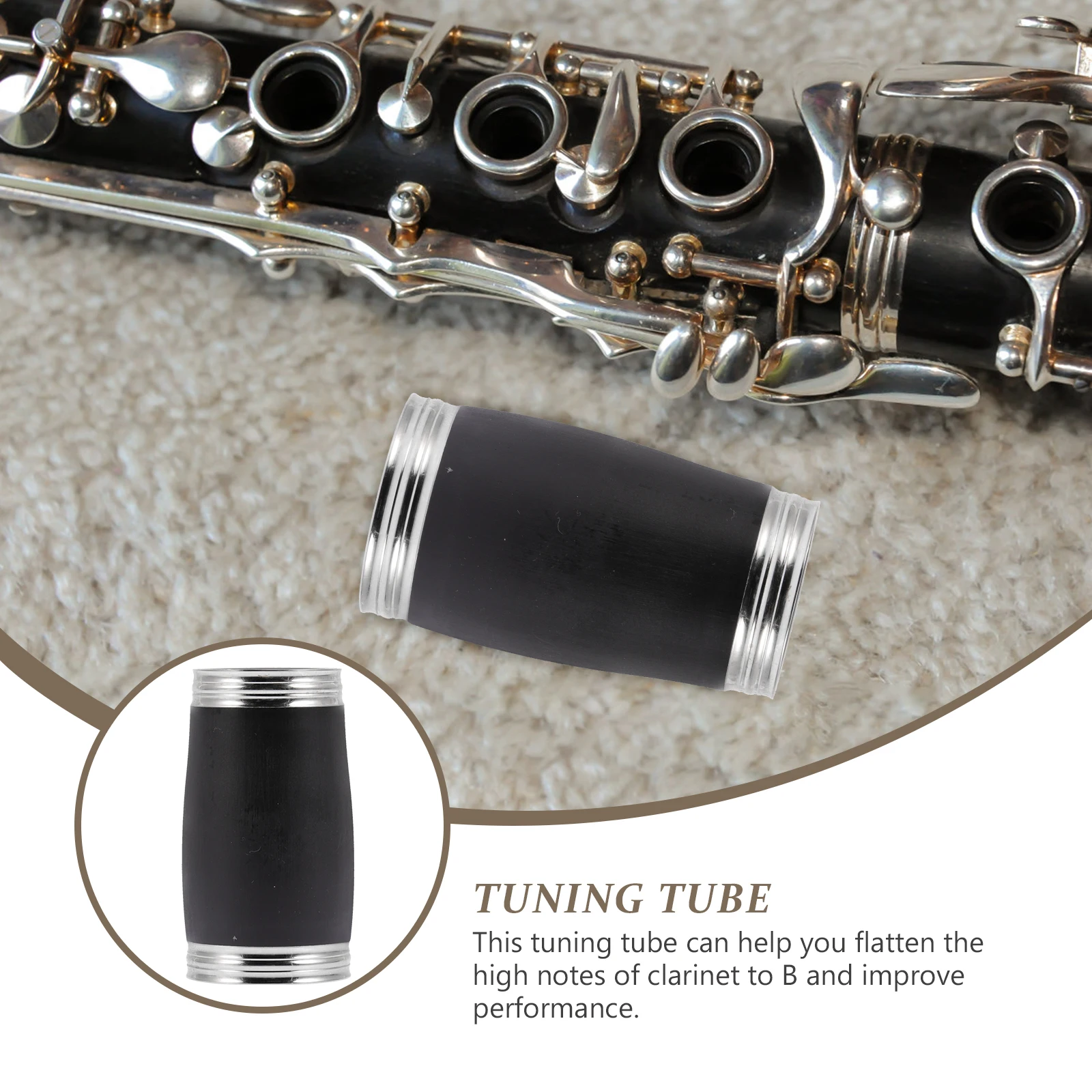 

Clarinet Tuning Tube Musical Tool Instrument Accessories Wind Parts Practical Small