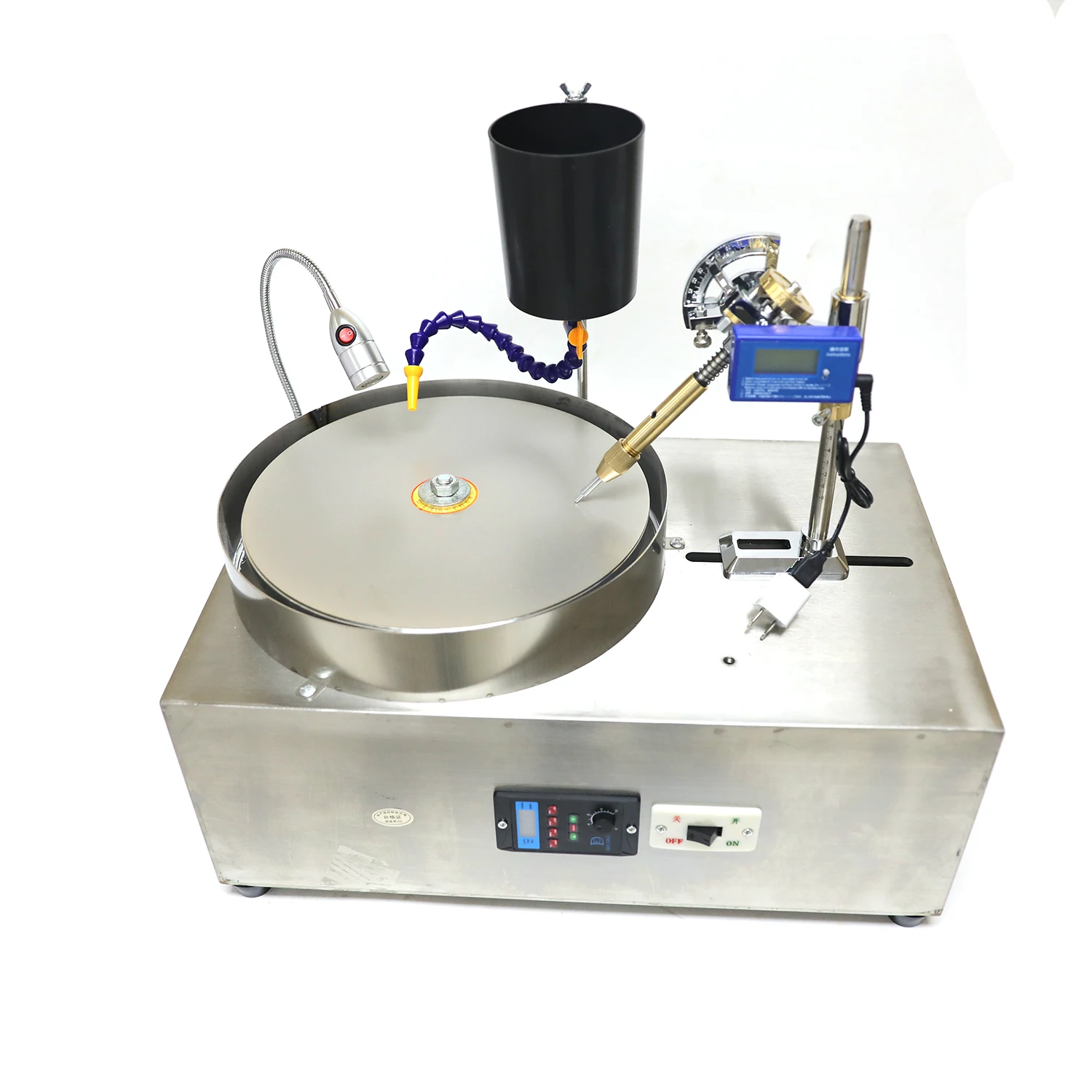 

Новинка: 12-дюймовый высококачественный лапидарный станок с регулировкой скорости для полировки и огранки драгоценных камней, инструмент и оборудование для ювелирных работ