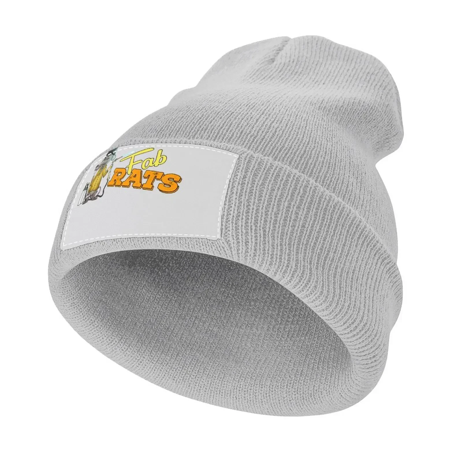 

Fab Rats Original Welder Rat Logo Knitted Hat Uv Protection Solar Hat Sunscreen Golf Hat Man New Women's Cap Men's