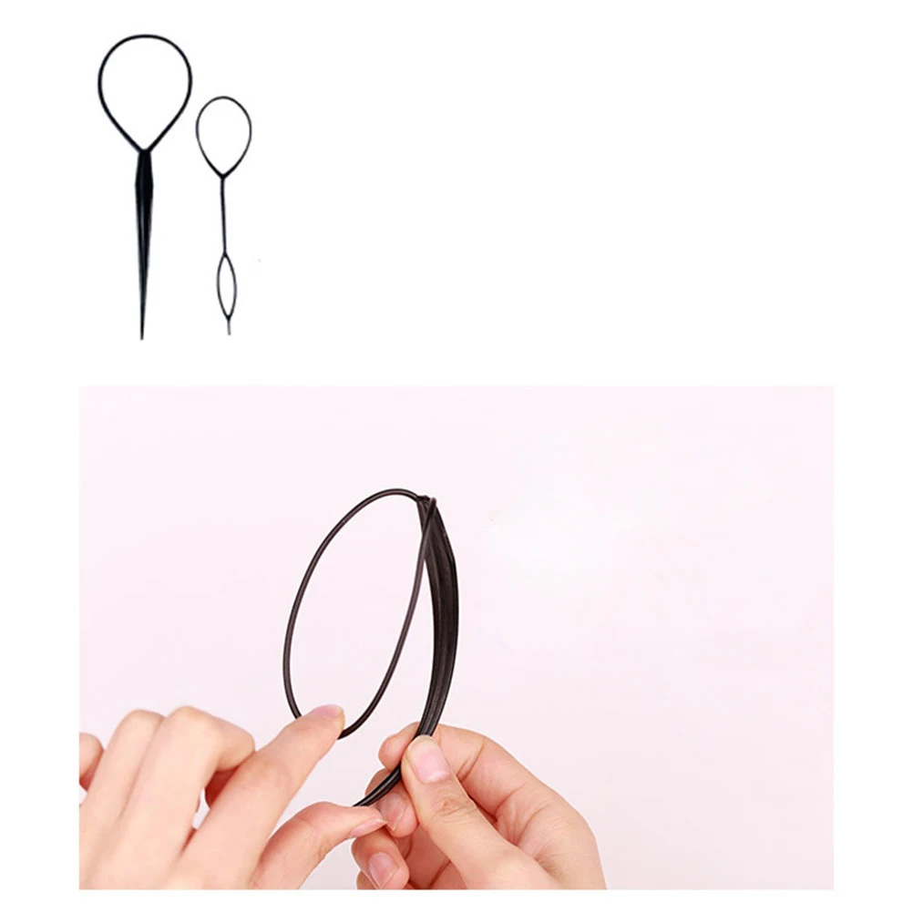 

Styling Kit for Women with Sponge Pads Clips Pins Donut Bun Maker DIY Hair Tools Accessories Essential Set Hair Styling Kit