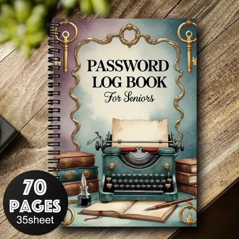 Fun and Cute Notebook Spiral Recipe Notebook - 