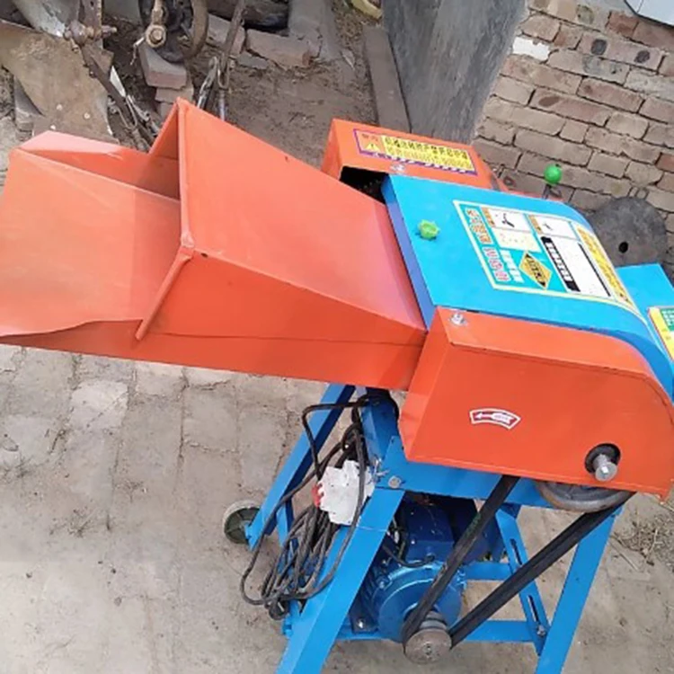 Mangime per animali Mucca Pecora Fieno Erba Chopper Macchina Mais Paglia Silage Stuff Cutter Machine