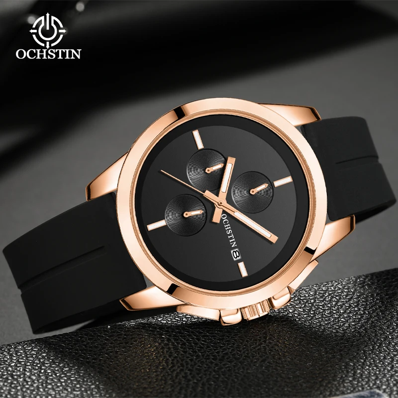 

OCHSTIN 2024 Promotional Legend Multifunction Quartz Core Sport Avant-Garde Men's Quartz Watch Men's Waterproof Watch