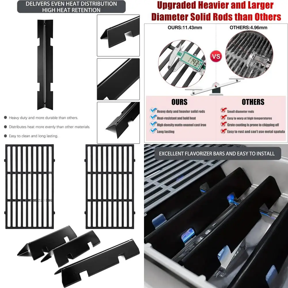 

Сменные решетки для гриля и лавовые камни для серии Spirit 200 с передними элементами управления