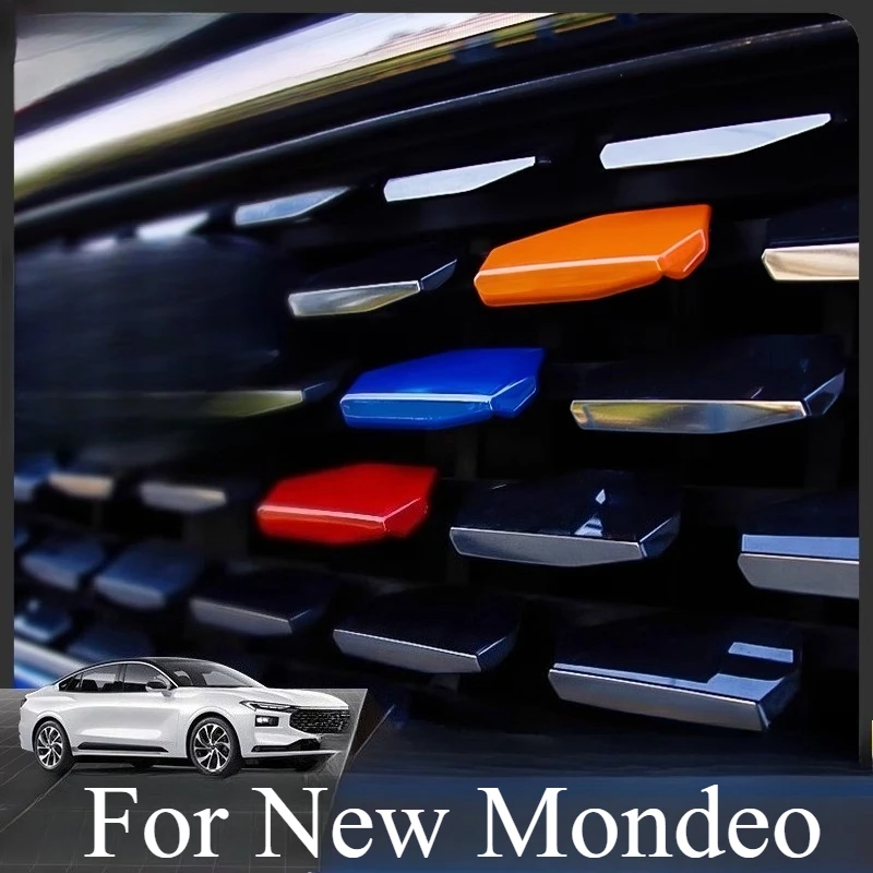 For New Mondeo Exterior - Dragon Scale Three-Color Sequin Medium Net Color Change Patch (Stainless Steel Modification)