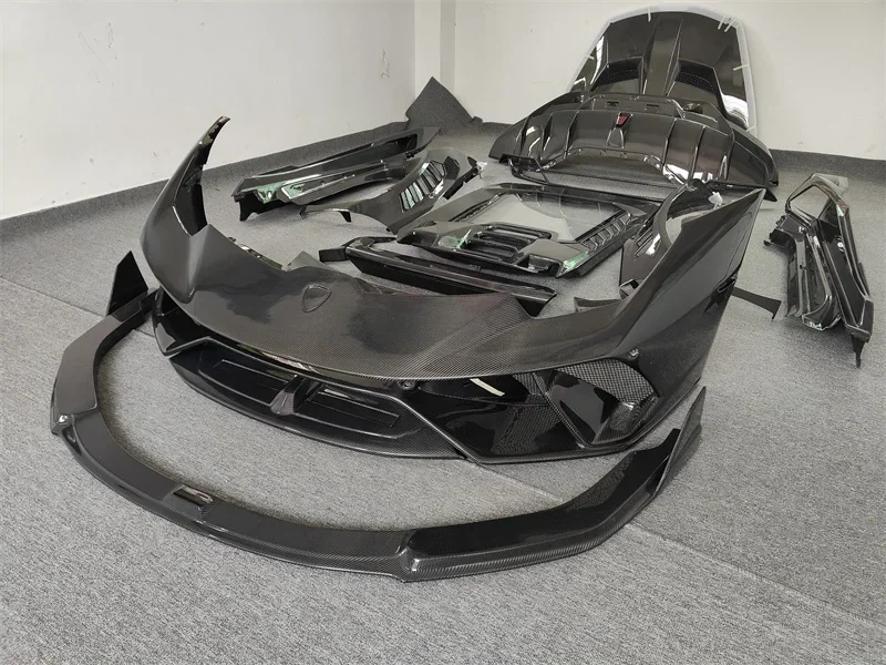 For Body Kit LP610 LP580 All Carbon Fiber Performante Design Full Body Kit with Exhatust