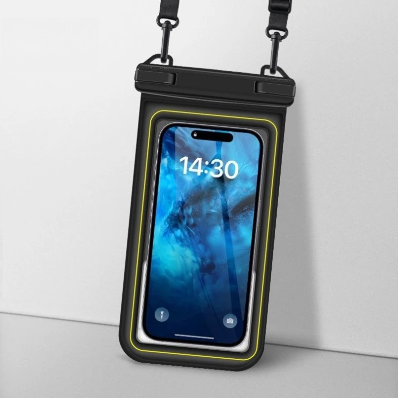 HAISSKY Klassische schwimmende wasserdichte Schwamm-Handytaschen für iPhone 17 Pro Max 17 Air 16E 15 Plus Samsung Xiaomi Swim Drifting Pouch