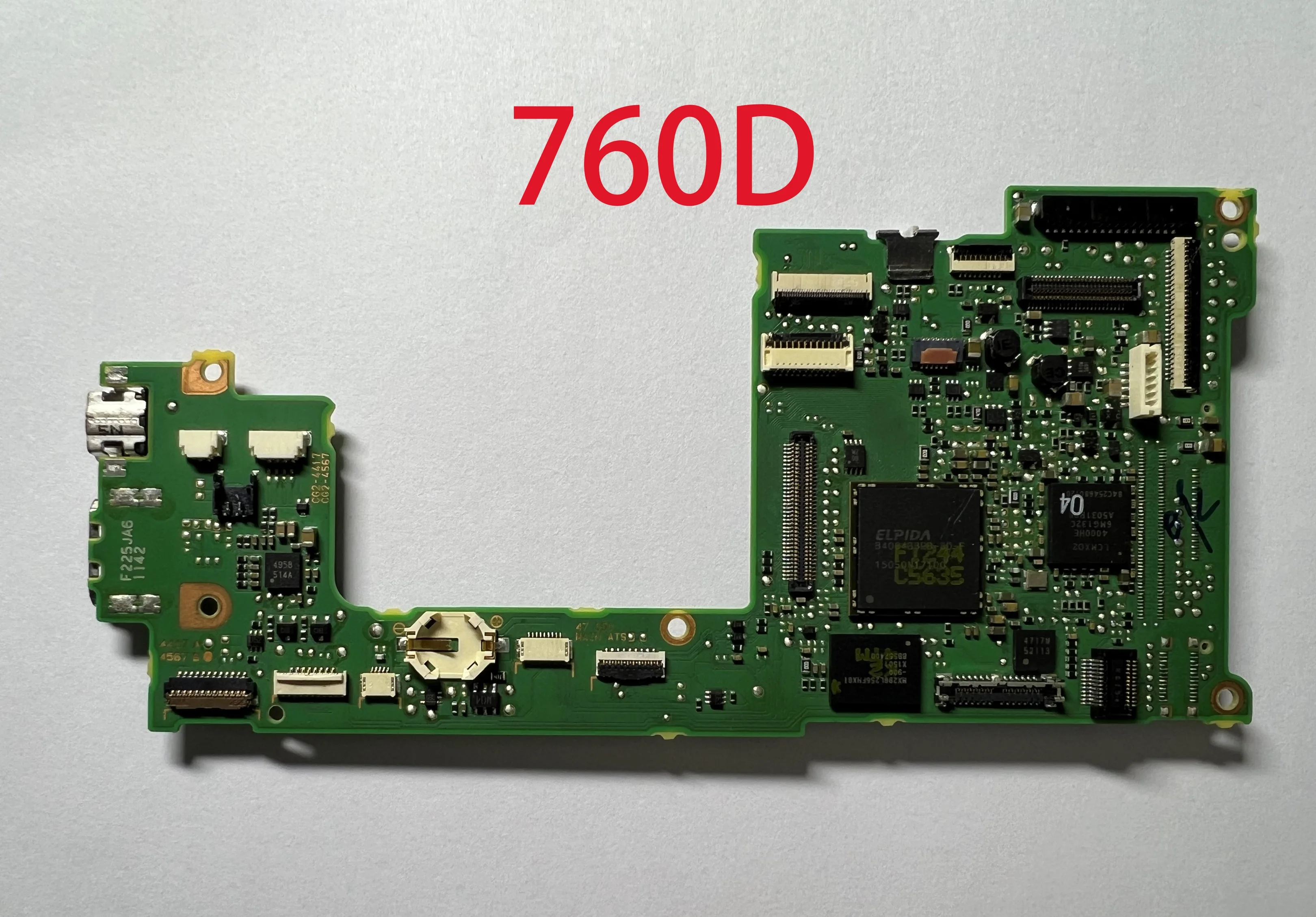 For CANON 760D Main board Motherboard PCB For Repair Part For SLR Camera