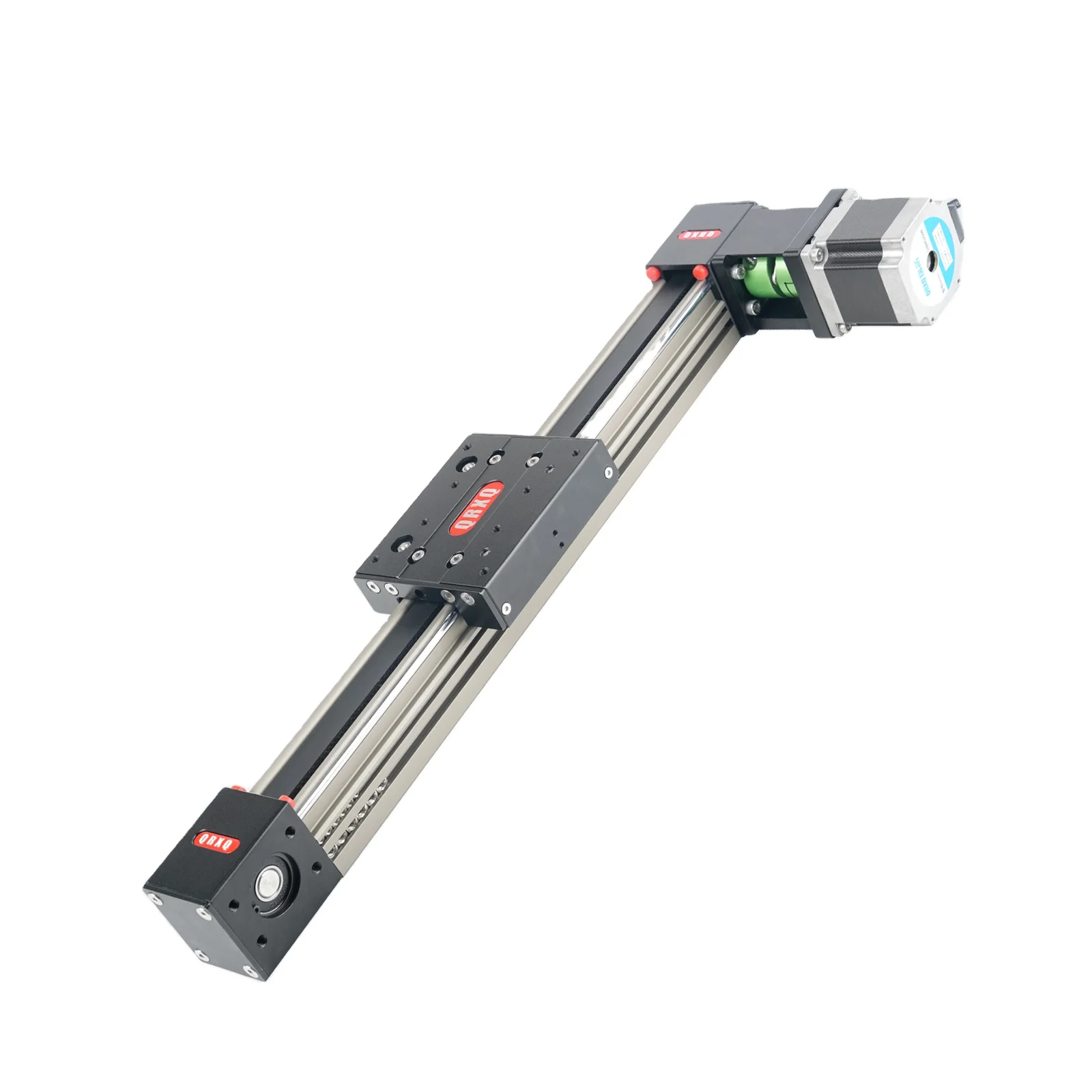 QRXQ RXP45  Belt Linear Module with Stepper Motor High Precision Rail Customizable Length Low Noise for CNC Industriesr motor