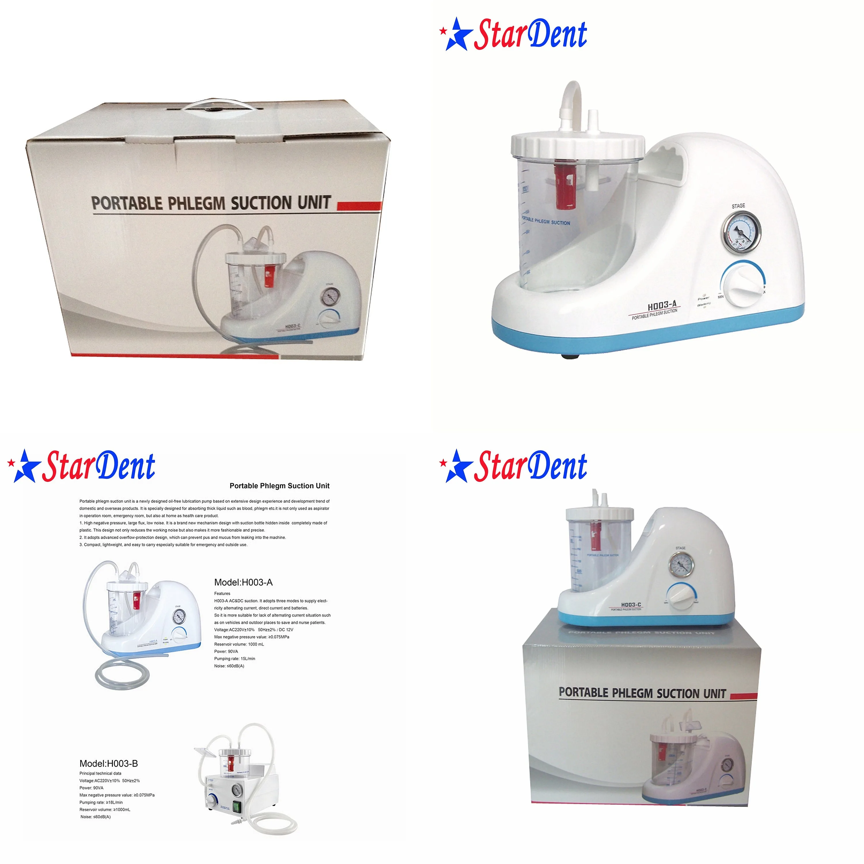 Hot Sale Portable Dentals Suction Unit Saliva Ejector Dentals Equipment