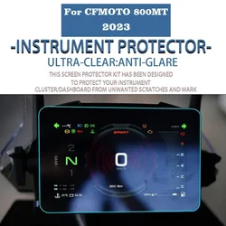 For CFMOTO CF 800MT MT800 MT 800 MT Motorcycle Instrument Screen Protector Anti-Scratch Instrument Film