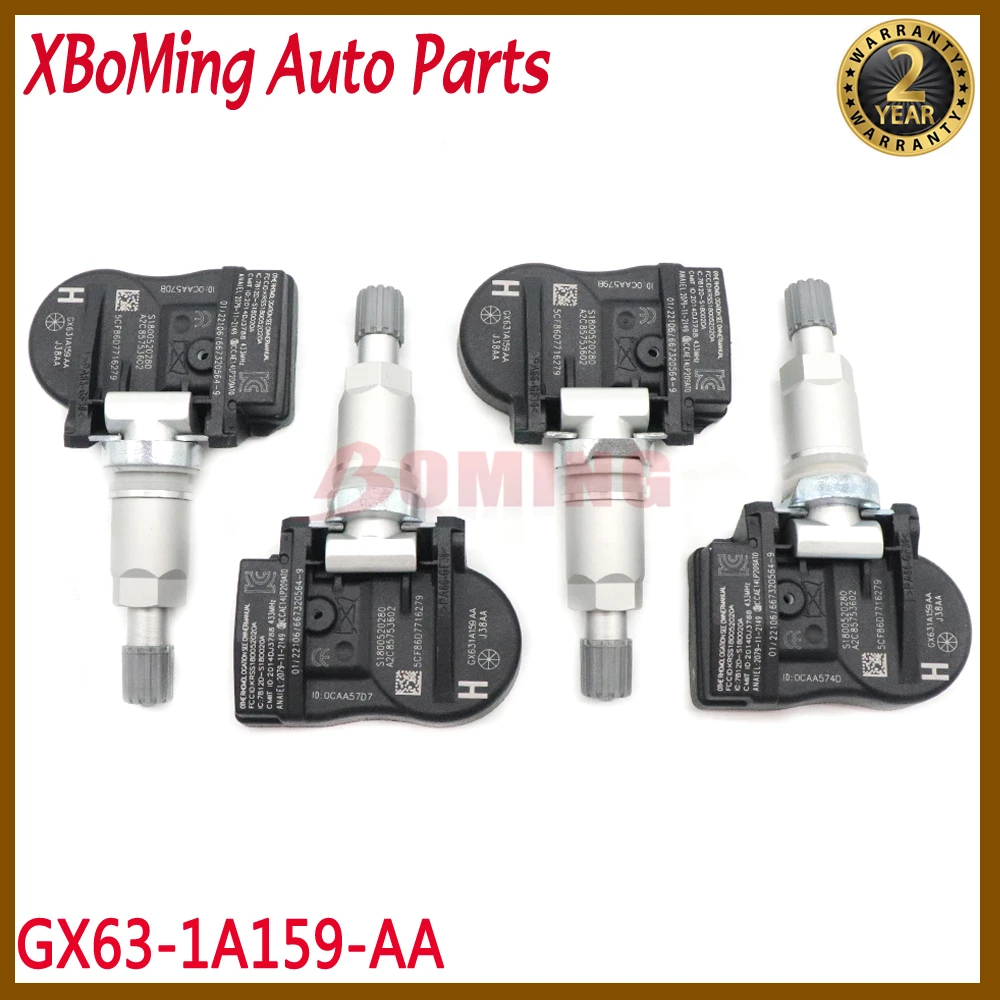 GX63-1A159-AA TPMS Tire Pressure Monitoring Sensor Fit For Land Rover Discovery Sport  Lr4 2014-2023 GX631A159AA 433MHz