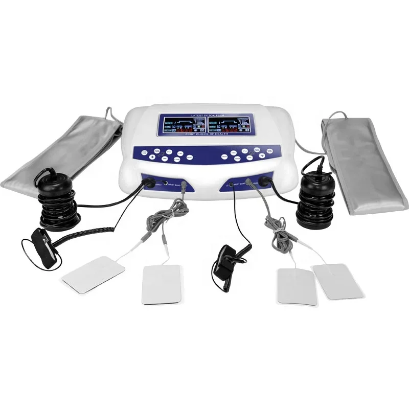 New Dual Ionic Ion Cleanse Machine Detox Ion Foot Spa Bath