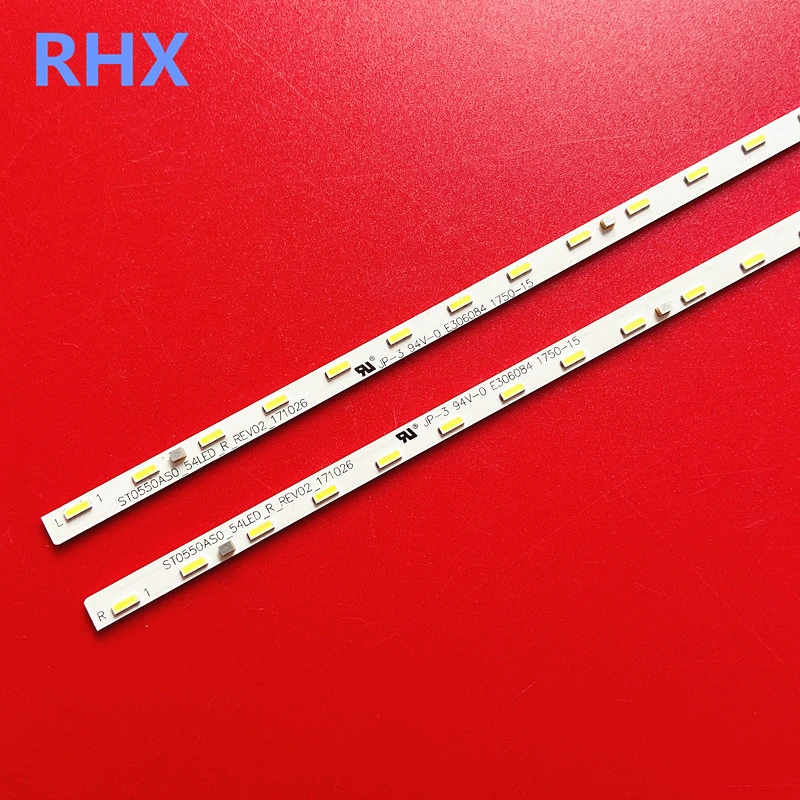 60.3CM LED strip For Sony KD-55U8G KD-55X8500G ST0550AZ5_54LED_L_REV00_181106 ST0550AZ5_54LED_R_REV00_181106