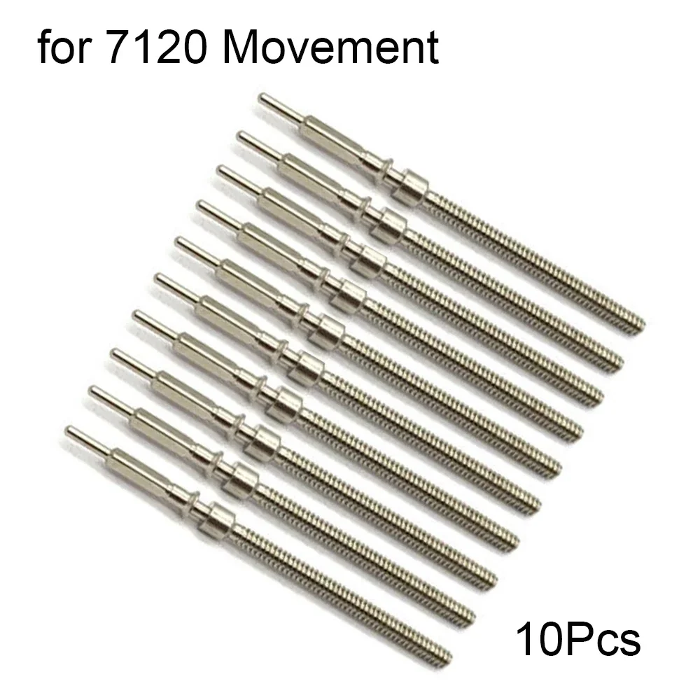 1/2/5/10Pcs Watch Movement Stems for 7120 Movement Winding Stems Six-hand Mechanical Watch Parts