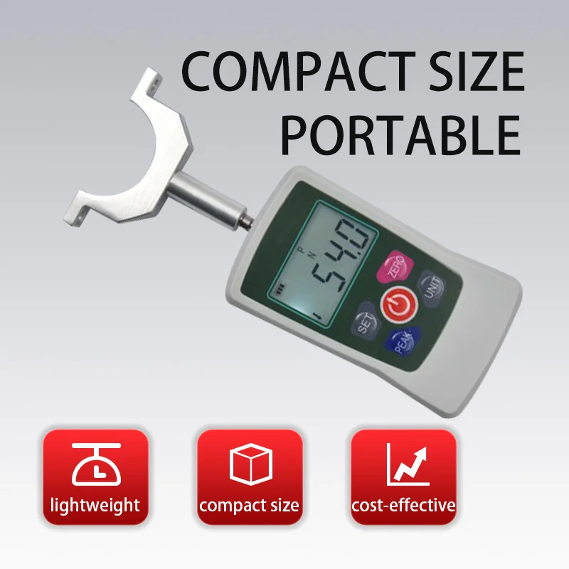 مجموعة أجهزة قياس قوة العضلات الرقمية، مجموعة أجهزة قياس القوة المحمولة مع إيقاف تشغيل الإضاءة الخلفية التلقائية