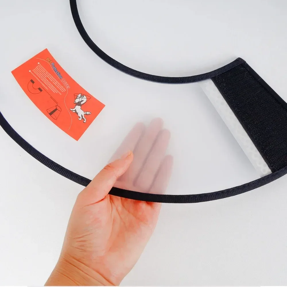 طوق إليزابيث للكلاب والقطط والحيوانات الأليفة للكلاب مخاريط مريحة لوقف عن لعق الياقة الواقية للكلاب بعد العمليات الجراحية المضادة للعض