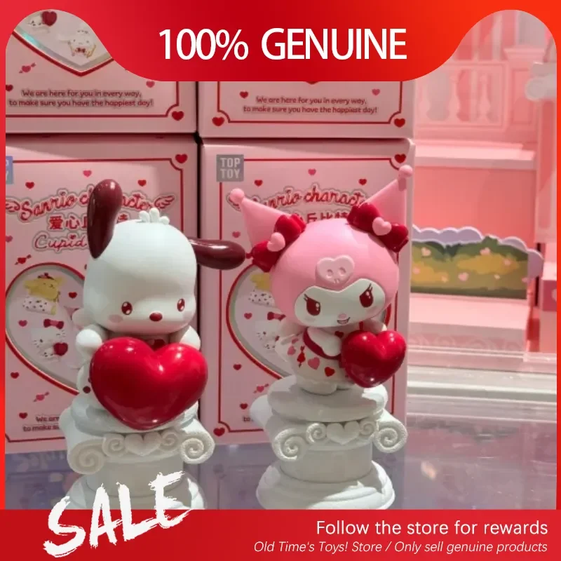 Genuine Sanrio Love Cupid Love Limited Series Blind Box Cute Doll Desktop Ornamen Anime Figure Desktop Ornamen Surprise Gifts