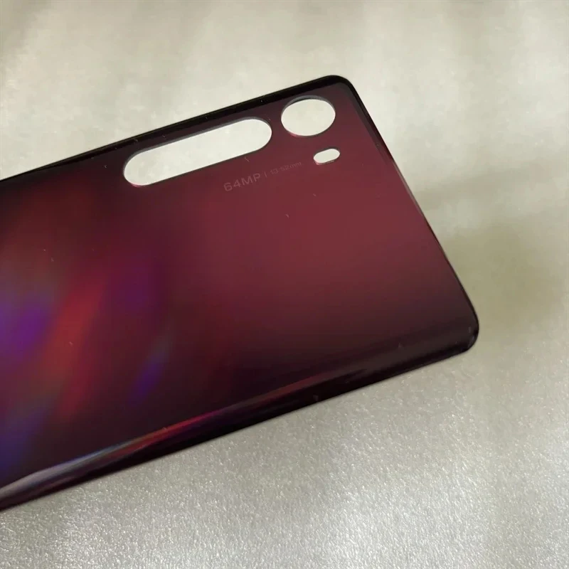 

Крышка батарейного отсека для Motorola Moto Edge XT2063-3, запасные части для корпуса панели