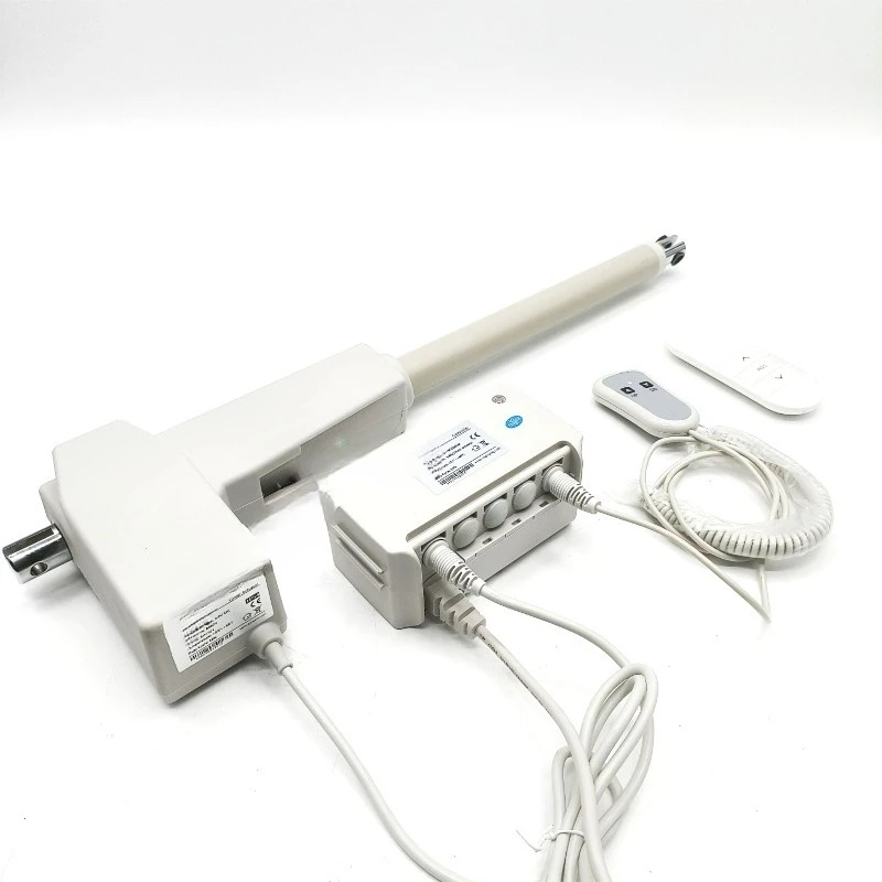 Attuatore lineare elettrico 8000N 24V 100mm ~ 1000mm Corsa regolabile 800kg Asta telescopica 3000 giri/min Telescopico elettrico spazzolato