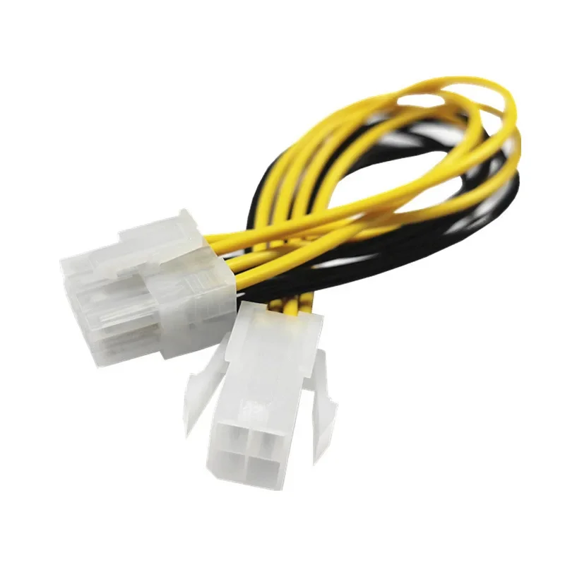 ATX 4 Pin Male to 8 Pin Female EPS Power Cable Cord Adapter PC Motherboard CPU Power Supply Line Extension Cable