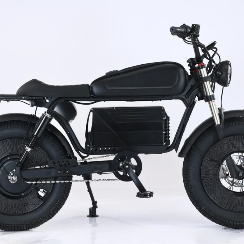 

Electric vehicle motorcycle retro off-road vehicle non-slip wide tire outdoor work scooter retro battery car