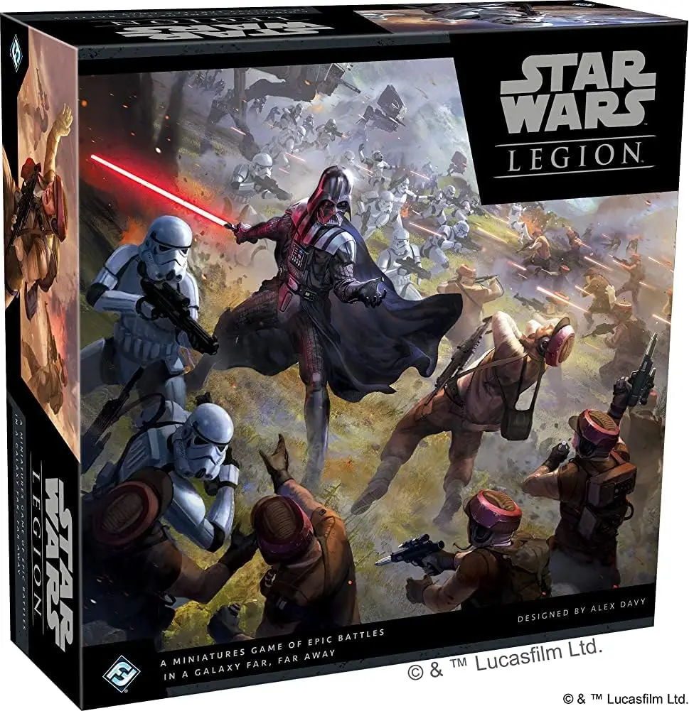 Legion Board Game (Base) | Two Player Battle, Miniatures , Strategy Game for Adults and Teens | Ages 14 and up | Average Playtim